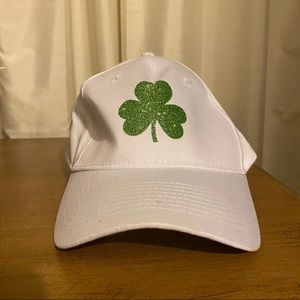 PORT & COMPANY Glitter Shamrock Baseball Cap